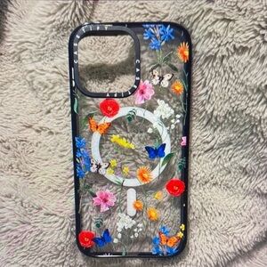 Casetify Wildflower Butterfly iPhone Case - Multicolor iPhone 15 Pro Max